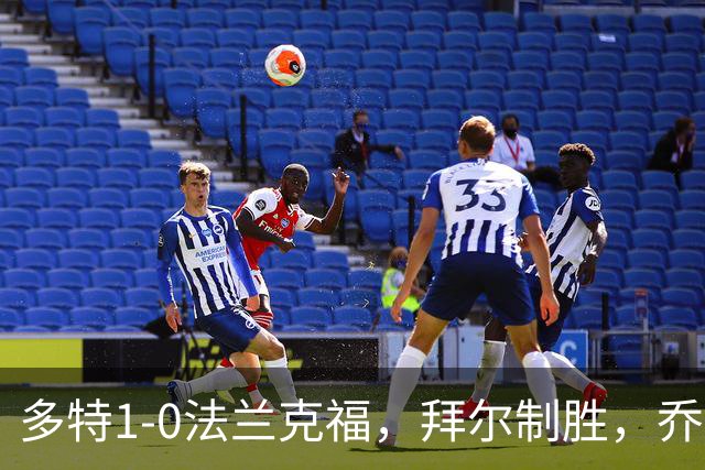 多特1-0法兰克福，拜尔制胜，乔布-贝林厄姆送助攻