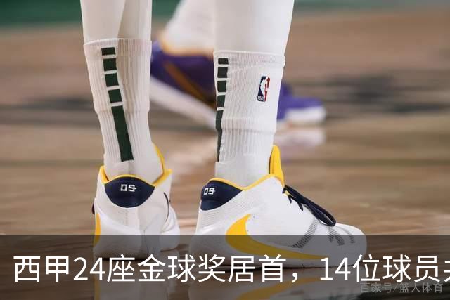 西甲24座金球奖居首，14位球员共享这一数字